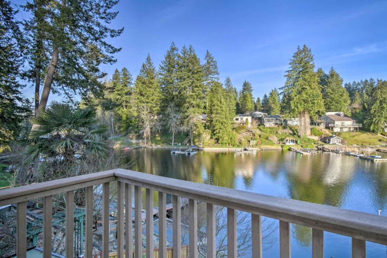 The Peacock House - Waterfront Home With Hot Tub! أولمبيا المظهر الخارجي الصورة
